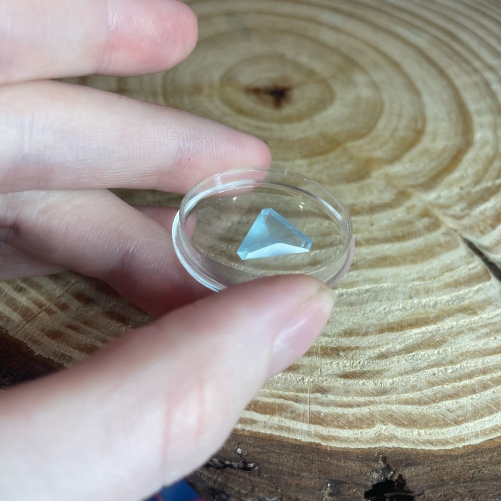 Milky Brazillian Aquamarine loose gem